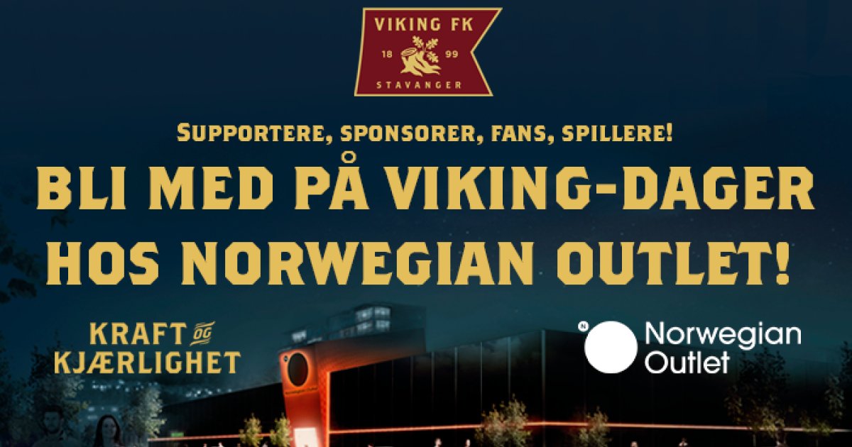 Viking-dager Hos Norwegian Outlet! / Viking